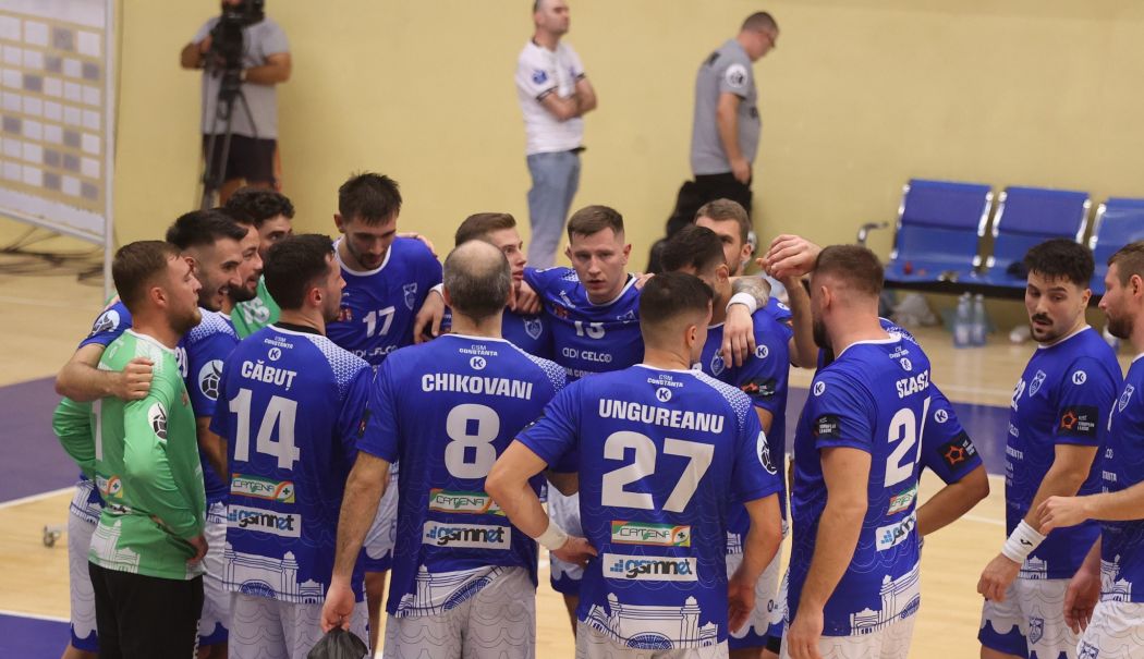Handbaliştii de la CSM Constanţa, partidă de foc în EHF European League