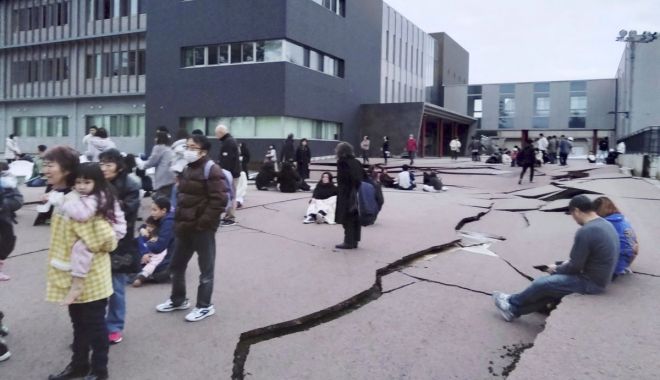 Alertă de tsunami în Japonia, după un cutremur cu magnitudinea de 7,5 grade pe scara Richter