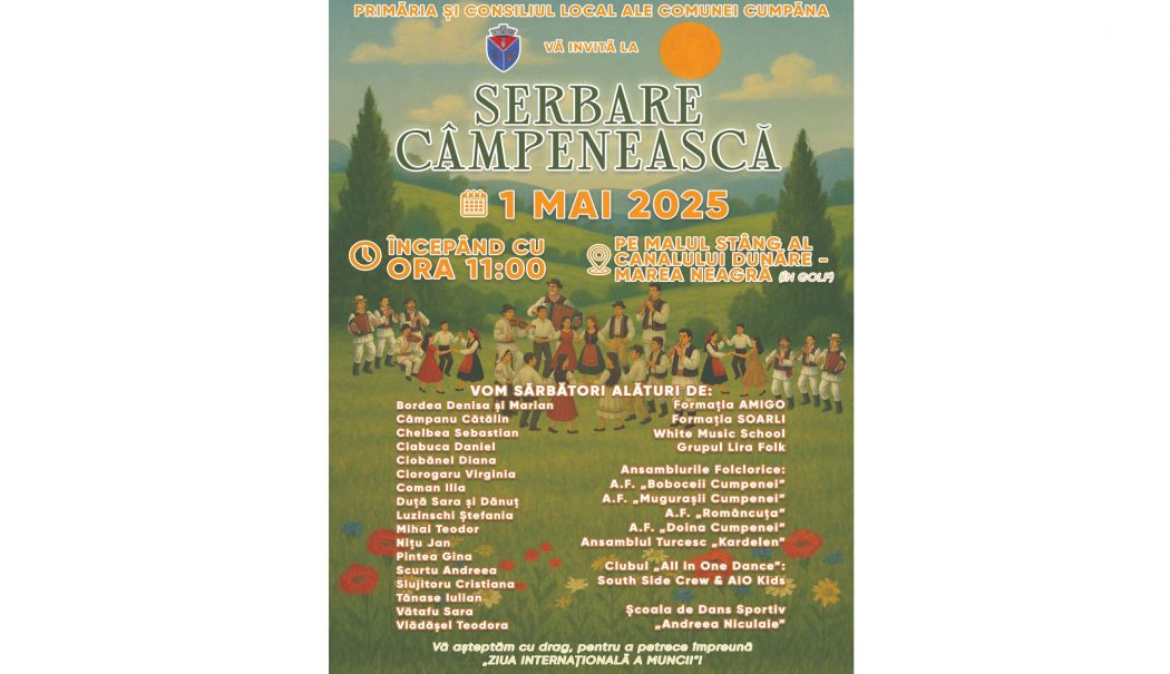 Primăria Cumpăna invită constănţenii la serbarea câmpenească de 1 Mai - 5-1745939083.jpg