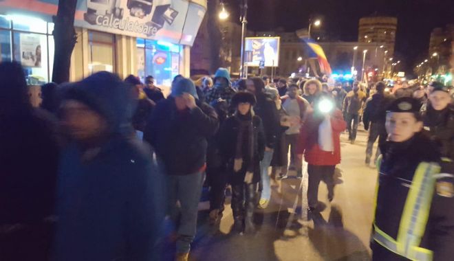 PROTEST LA CONSTANȚA! Oamenii și-au manifestat nemulțumirea: 