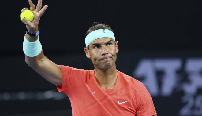 Tenis: Rafael Nadal s-a retras în ultimul moment de la Indian Wells