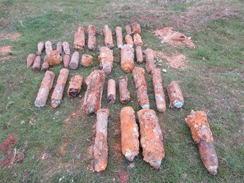 Bombe, proiectile, grenade și cartușe din Primul Război Mondial, descoperite cu detectoarele de metale - 56821027978930606504707432412090-1561913998.jpg
