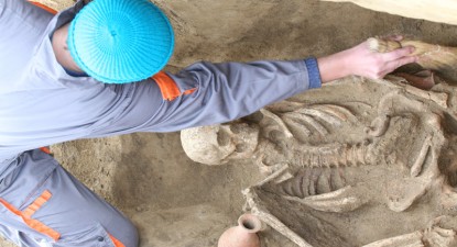 Cimitirul din epoca romană care 