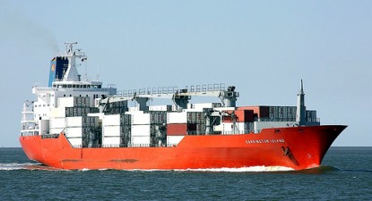 O navă belgiană a pierdut 20 - 30 de containere, în mare - 5e876bfea81a39e42e3019fe17303d52.jpg