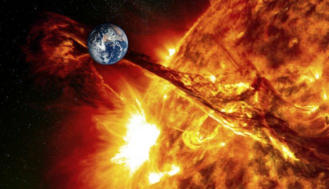 Furtuni geomagnetice vor lovi Pământul în acest weekend după o erupţie solară