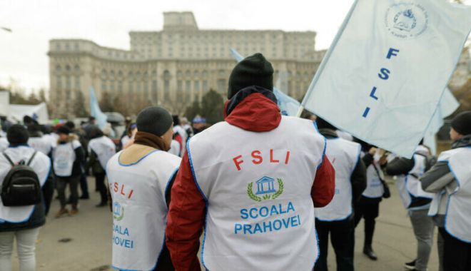 Sindicatele din Educaţie anunţă grevă generală! Pe 25 şi 26 aprilie vor picheta sediul Guvernului
