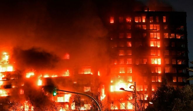 Noi informații despre incendiul din Valencia. Ce a generat propagarea rapidă a focului