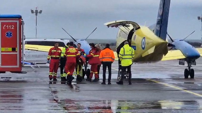 Ultimul dintre supravieţuitorii accidentului cu suporterii PAOK, transferat în Grecia