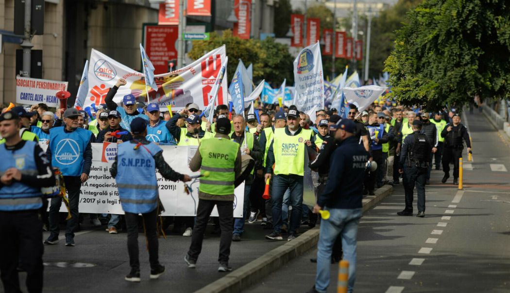 Sindicaliștii "Cartel Alfa" ies în stradă. Iată ce revendicări au