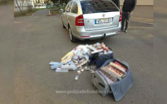 Descoperire la Vama Giurgiu. Ce au găsit polițiștii în interiorul unei mașini