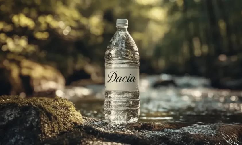 Statul român lansează apa minerală "Dacia". Cât va costa la raft