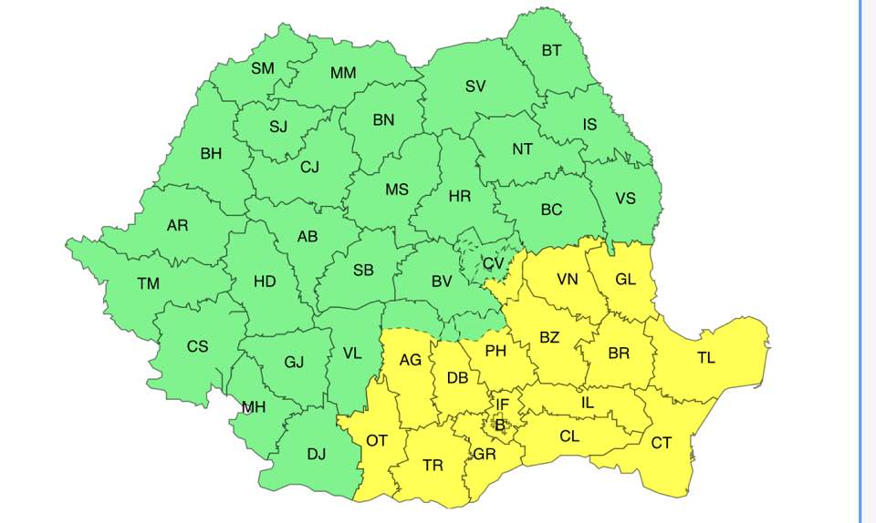 Cod galben de vreme severă în Dobrogea: ninsori, viscol și polei până duminică dimineață - 63713979712169582705997878317951-1771656777.webp