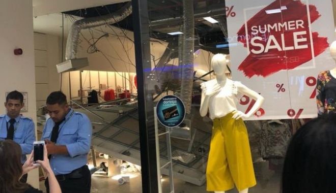 Tavan prăbușit peste clientă, la City Mall Constanța / Reacție din partea reprezentanților centrului comercial - 646x404-1530792699.jpg