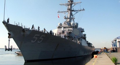 Distrugătorul american Stout a sosit ieri în Portul Constanța - 658bdae888193156bd7d5c18ce3bd6d4.jpg