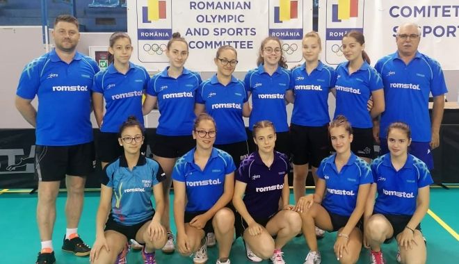 Șase junioare constănțene, în cantonament la Izvorani, cu lotul de tenis de masă - 6junioare-1594663371.jpg