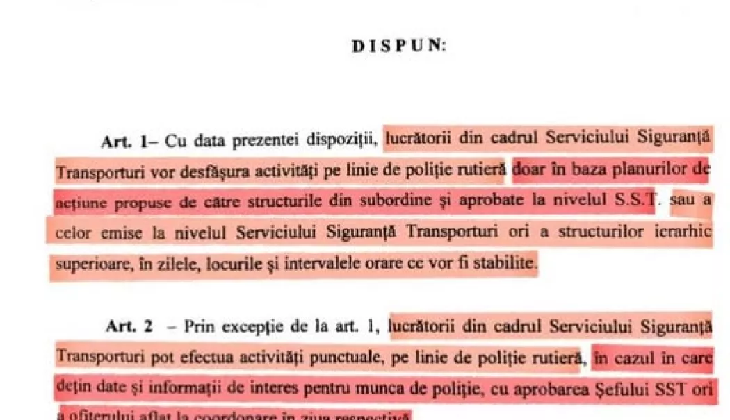 Acuzații explozive în Poliție. Agenții rutieri constănțeni ar fi obligați să ceară voie înainte să sancționeze șoferii