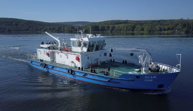 Numărul vaselor cargo care tranzitează pe Dunăre este în scădere în ciuda condițiilor favorabile de navigație