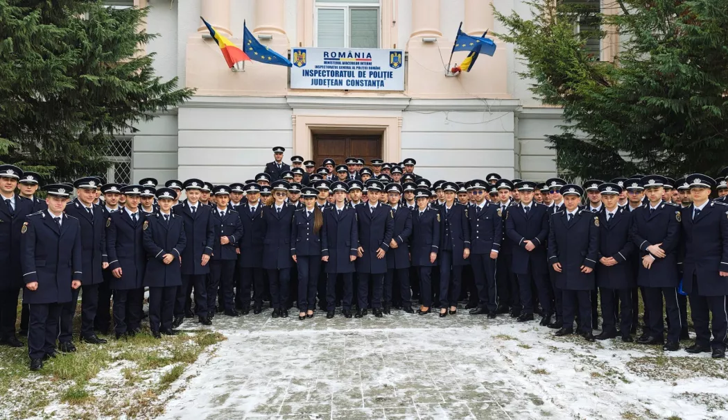 Peste 100 de tineri agenți de poliție s-au alăturat familiei IPJ Constanța - 7d8f410179e34a88a2871a13aa510652-1768824612.webp