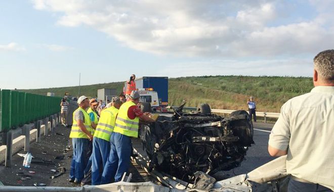 Creștere alarmantă a accidentelor, pe Autostrada Soarelui! - 7iulieaccidentesursadrdpconstant-1594104945.jpg