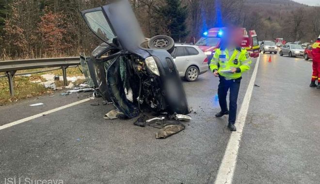 Patru răniţi, într-un grav accident rutier produs între două autoturisme - 836907197f7f4f1f9fea9480dceaf79e-1667909093.jpg