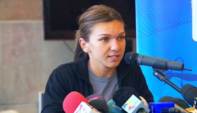 Simona Halep s-a întors în România: 