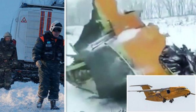 Informații noi despre avionul prăbușit în Rusia, după ce a fost găsită cutia neagră - 917406accidentavion58676000-1518421171.jpg