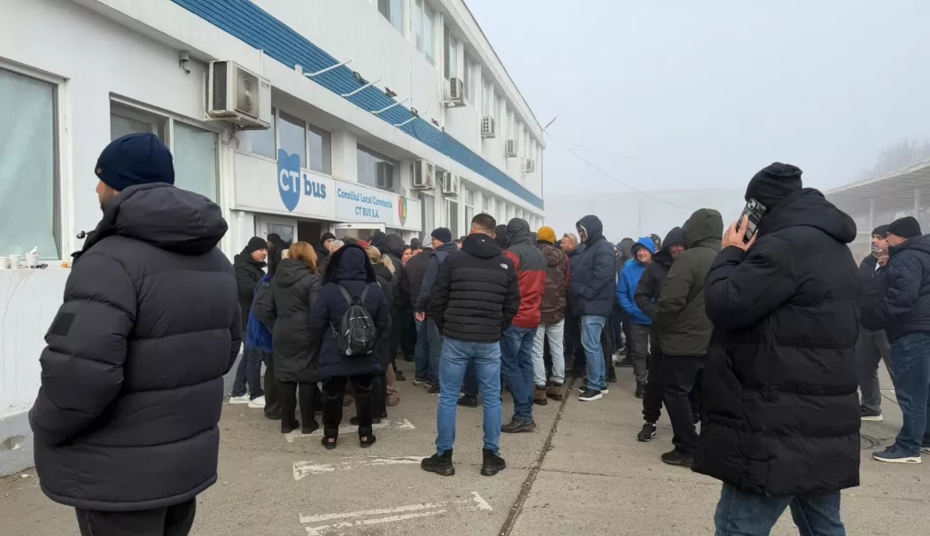 Angajații CT BUS mută protestul în fața Primăriei Constanța! Când va avea loc