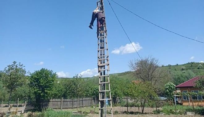 ALERTĂ! Bărbat ELECTROCUTAT, rămas agățat de stâlp! - 9maielectrocutatcrop-1620550613.jpg