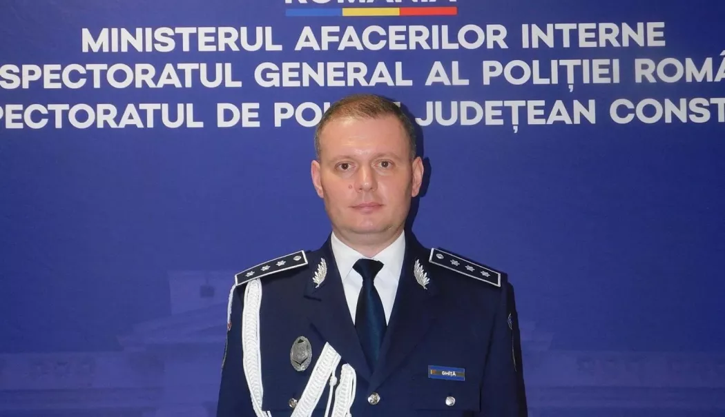 Comisar șef de poliție Marius Ghiță, împuternicit șef al Poliției Municipiului Constanța - a1e9131c3d9b43819c0d8d70dec9f143-1774611038.webp