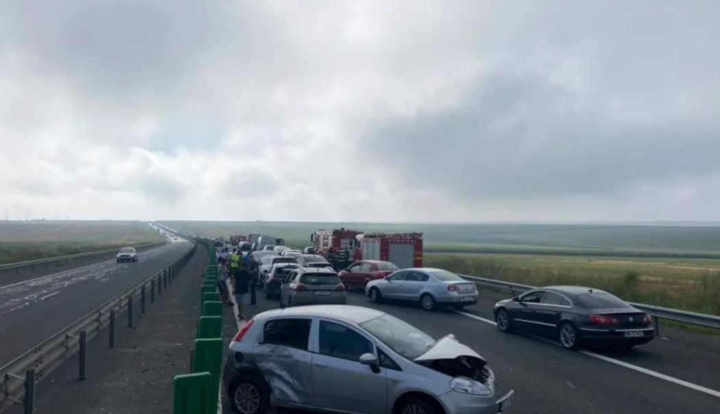 Autostrada Soarelui blocată pe sensul spre București, din cauza unui accident - a2-1722697578.jpg