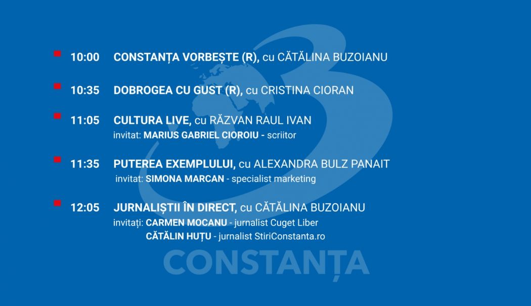 Programul zilei de duminică, 2 noiembrie, de la Antena 3 Constanța - a48dc8b65b6b4455b01f7748d1f96a4c-1762014877.jpeg