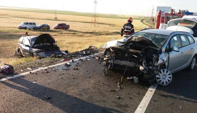 GRAV ACCIDENT RUTIER LA CONSTANȚA. SUNT CINCI VICTIME, PRINTRE CARE UN COPIL - acc-1498408315.jpg