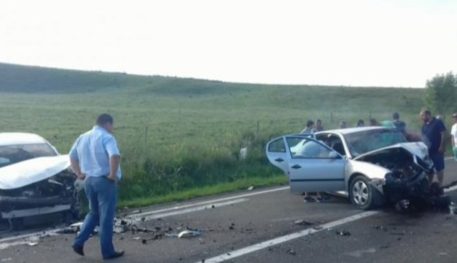 ATENȚIE ȘOFERI! Accident pe Autostrada Soarelui. Trafic îngreunat pe sensul spre Constanța - acc-1531551204.jpg