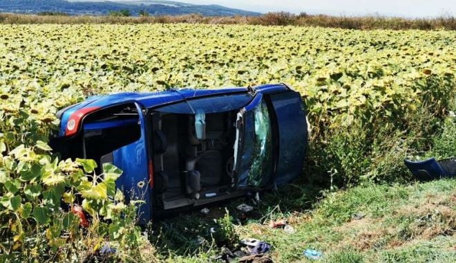Trei copii şi doi adulţi au fost răniţi într-un accident rutier pe E85 - accc-1629548782.jpg