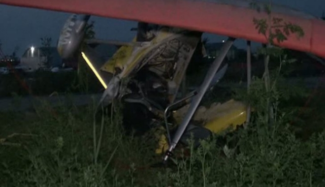 ACCIDENT AVIATIC ÎN ROMÂNIA. UN APARAT DE ZBOR S-A PRĂBUȘIT - acccident60286300-1464506365.jpg