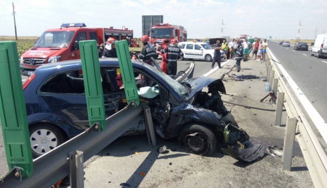 ACCIDENT RUTIER GRAV PE A4 / Femeia rănită a decedat la spital - accident-1501835025.jpg