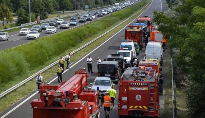 Microbuz românesc implicat într-un accident grav, soldat cu 5 morți, în Ungaria - accident-1634664544.jpg