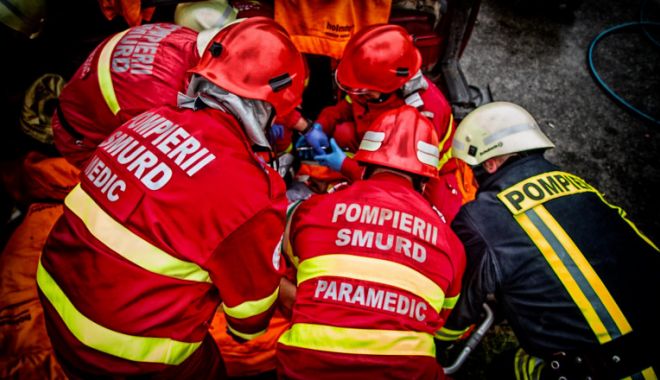 Accident grav la Mangalia, între un autobuz și un microbuz. Sunt mai multe victime. Intervine Descarcerarea - accident-1643172991.jpg