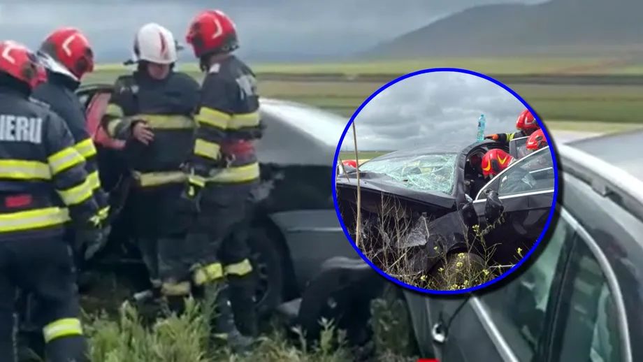 Accident cumplit în județul Tulcea. Două mașini au 