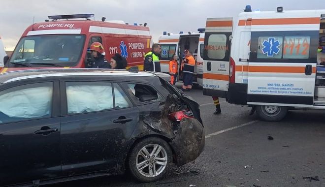 Accident rutier la Sibioara. 7 persoane implicate - accident-2-1704205526.jpg