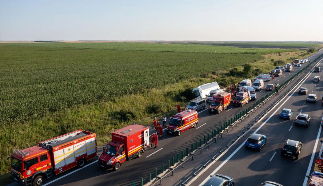 Micul baschetbalist, în vârstă de nouă ani, rănit în accidentul de pe A2, a murit - accident-a2-1752652953.jpg