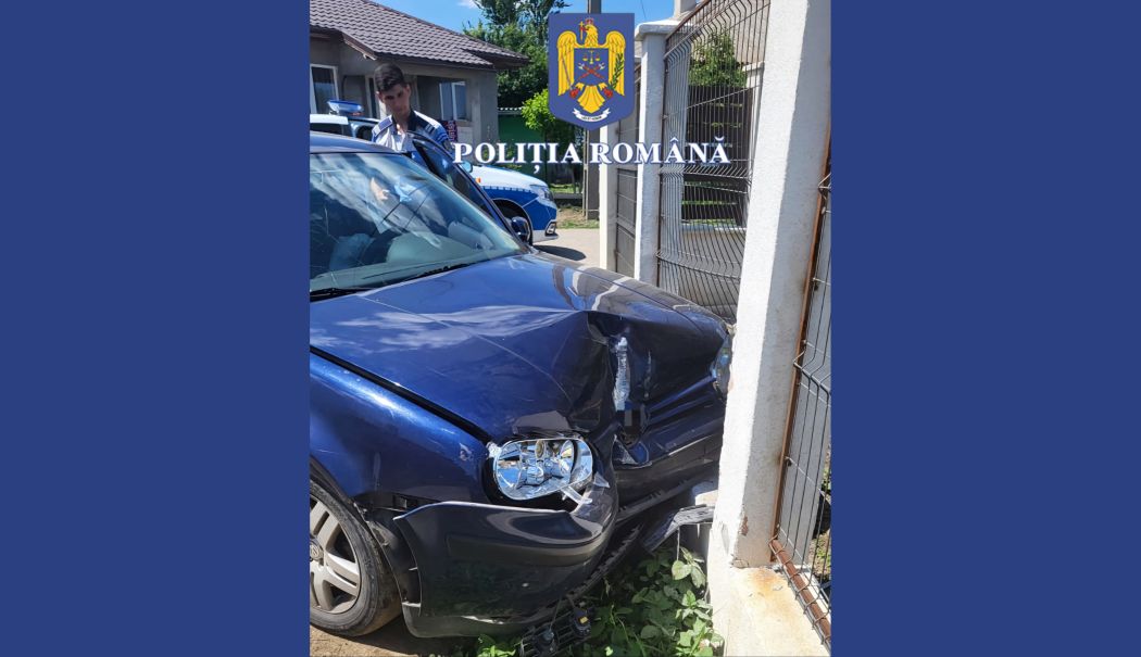 Beat mort, a intrat cu mașina într-un gard, pe strada Macilor, din Techirghiol - accident-techirghiol-1717422779.jpeg