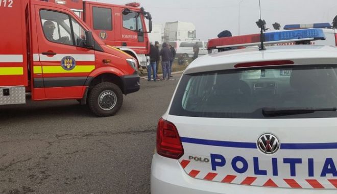 ACCIDENT LA CONSTANȚA! Polițist rănit în misiune după ce mașina în care se afla a fost acroșată de un autobuz - accident1735x400-1552147271.jpg