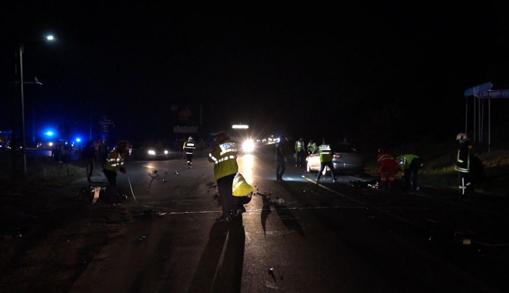 Accident rutier între un autoturism și o motocicletă pe bulevardul Tomis