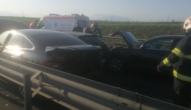 Accident rutier pe Autostrada Soarelui, pe sensul de mers spre București - accident5-1651424878.jpg