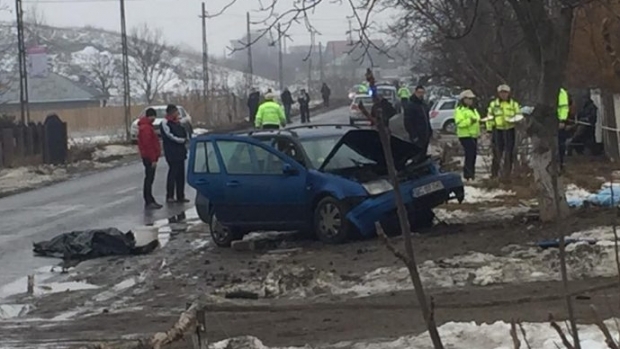 Trei morți și trei răniți, într-un accident auto produs de un tânăr de 21 de ani - accident65386500-1486297209.jpg