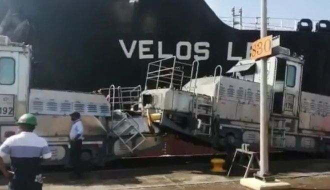 Accident între două remorchere, într-o ecluză a Canalului Panama - accidentintredouaremorchere-1579172247.jpg