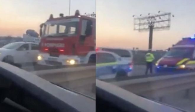 Şapte maşini implicate într-un accident, în această dimineaţă! Trei victime - accidentpesoseauabucurestiploies-1649053258.jpg