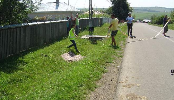 Accident provocat de o șoferiță de 88 de ani. Victima sa are 89 de ani! - accidentpolitist-1531316520.jpg