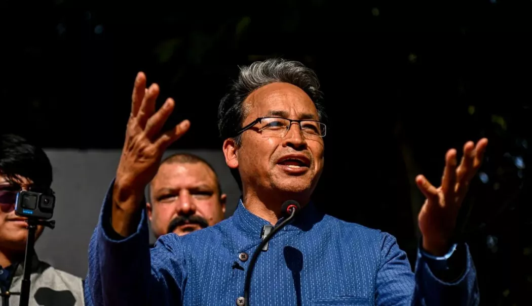 Foto - India, sub presiune după protestele declanșate de greva foamei a activistului Sonam Wangchuk